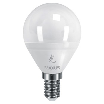 Светодиодная лампа Maxus LED-439 G45 F 5W 3000K 220V E14 AP